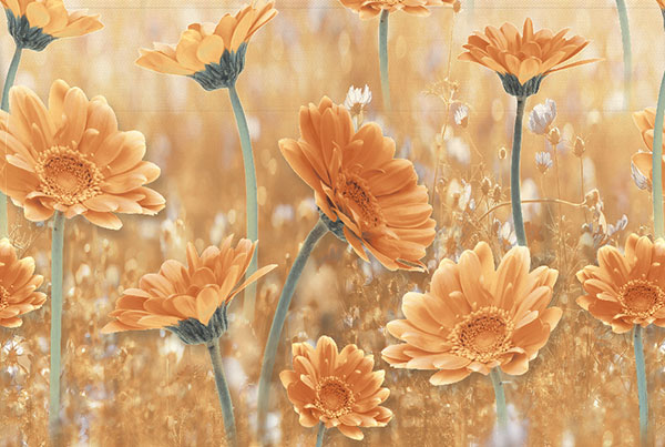 sunflower digital wall tiles