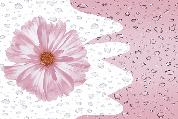 pink digital wall tiles