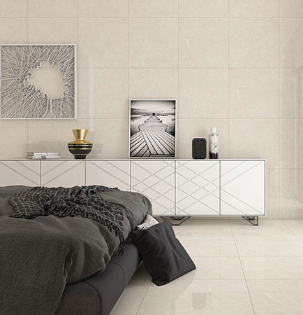 bedroom vitrified floor tiles